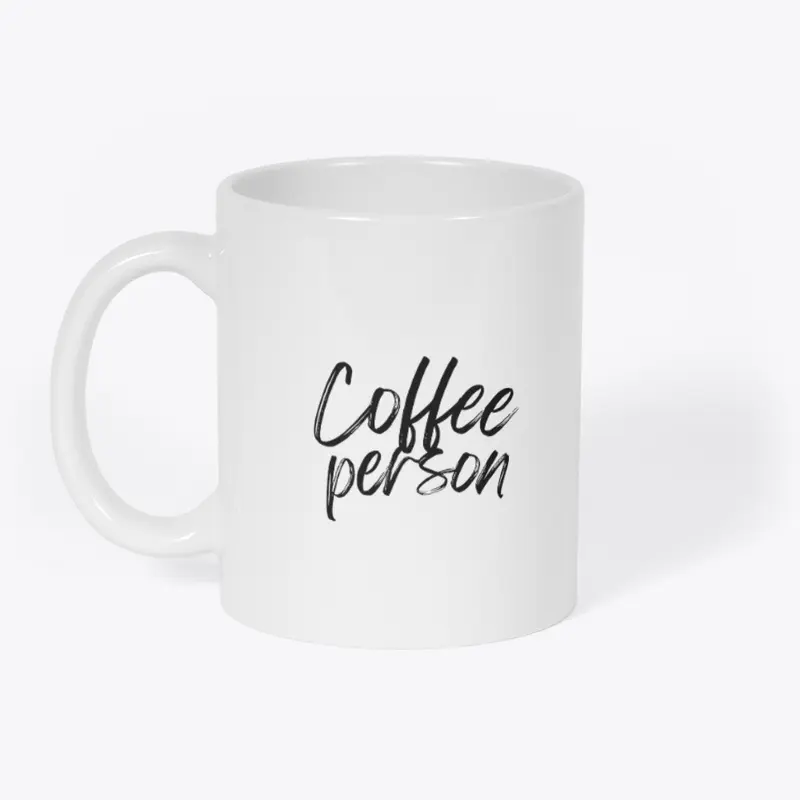 Cofee person